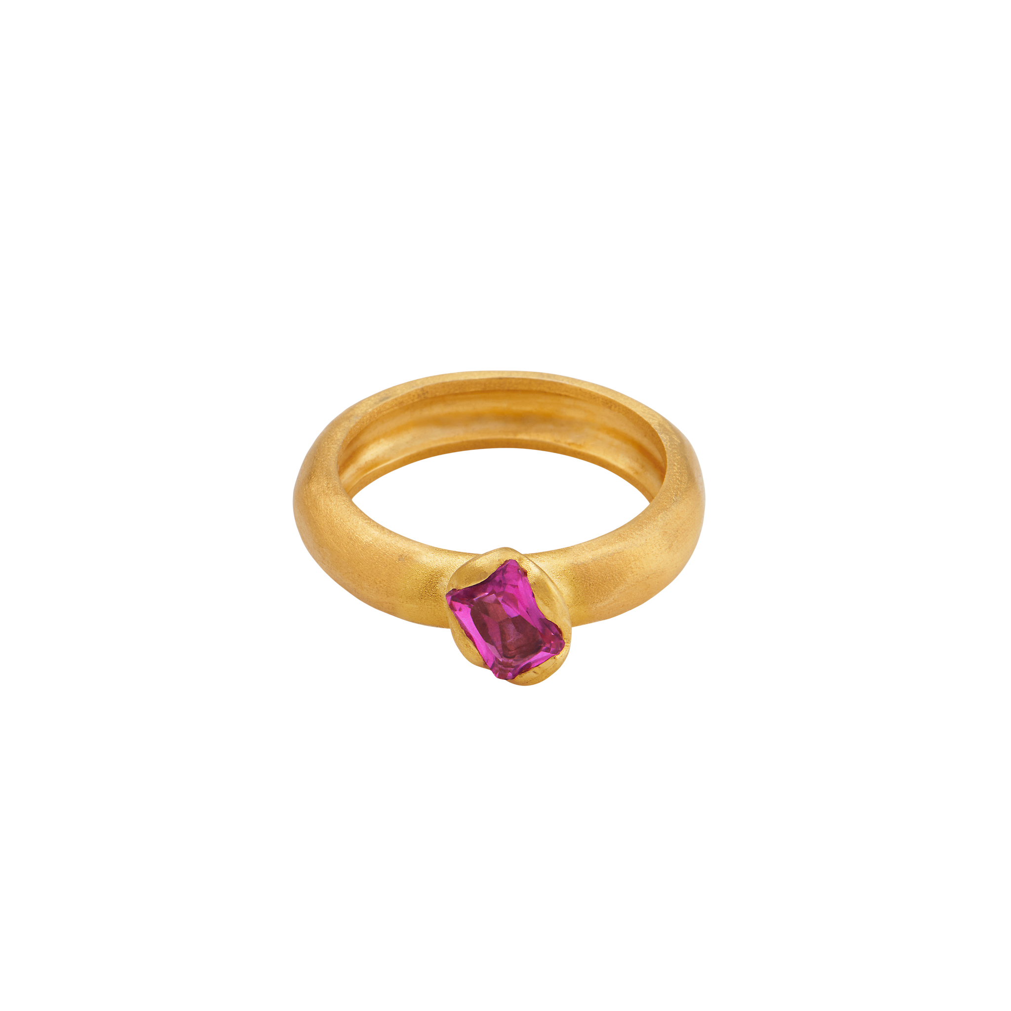 Oro Ring Pink Topaz